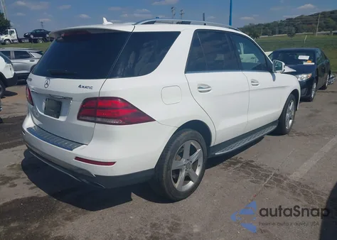 2016 Mercedes-Benz Gle 350 4Matic из США, поврежденный, VIN 4JGDA5HB3GA744385